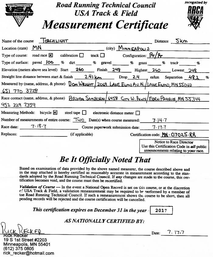 Measurement Certificate.  If this is blank, the certificate is not yet  available